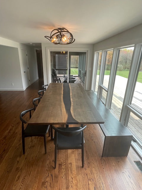 Epoxy Resin River Table