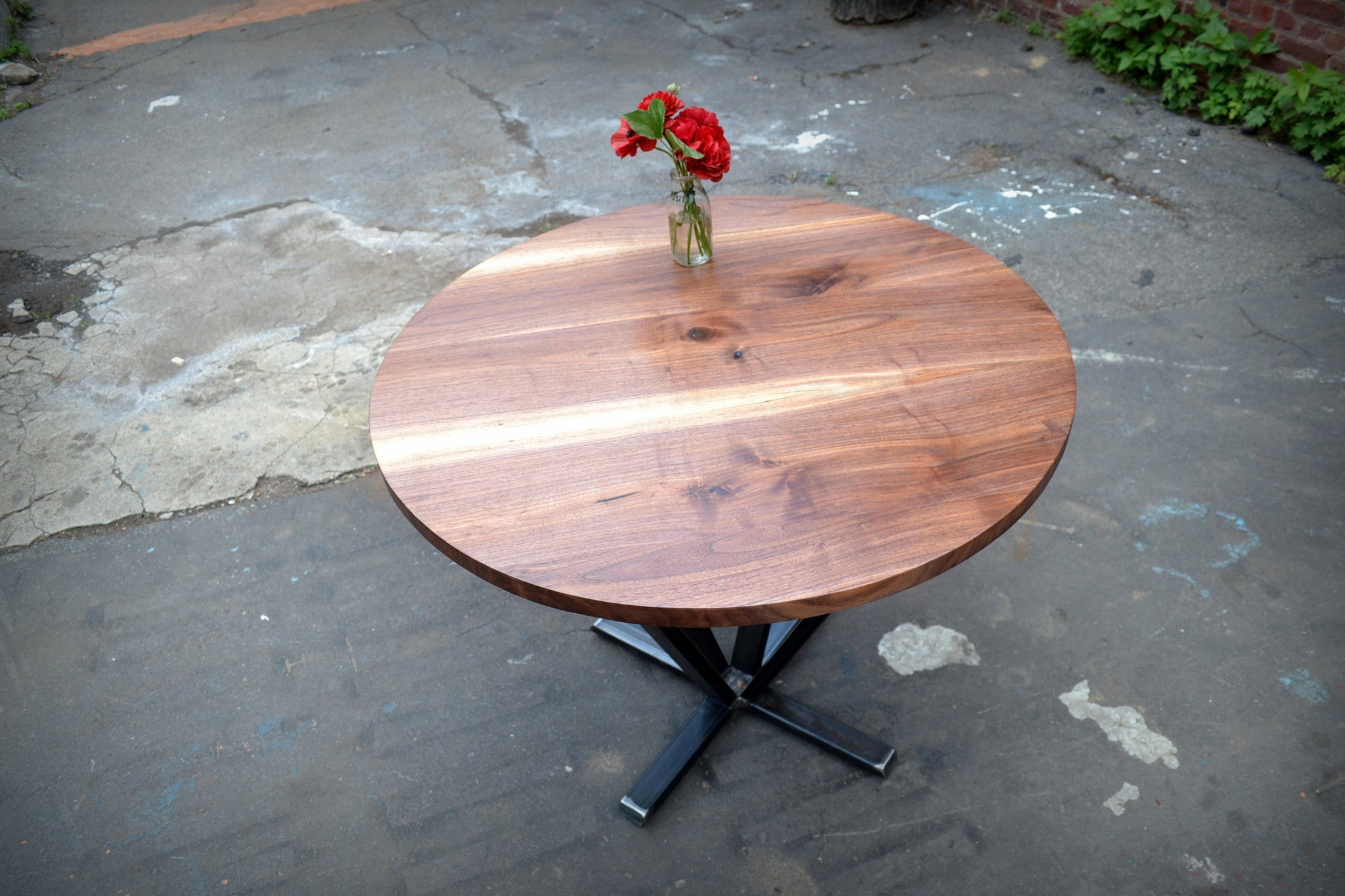 Walnut Rounder's Dining Table