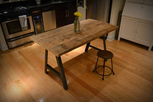 A-Frame Pine Dining Table